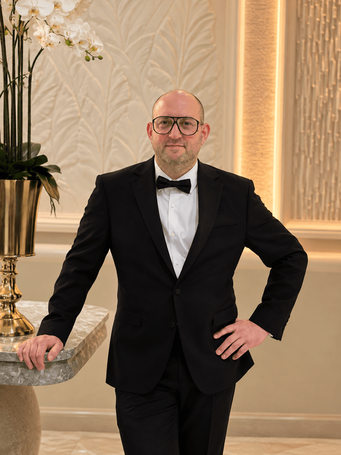 Catered Kosher private client concierge in an elegant hospitality setting