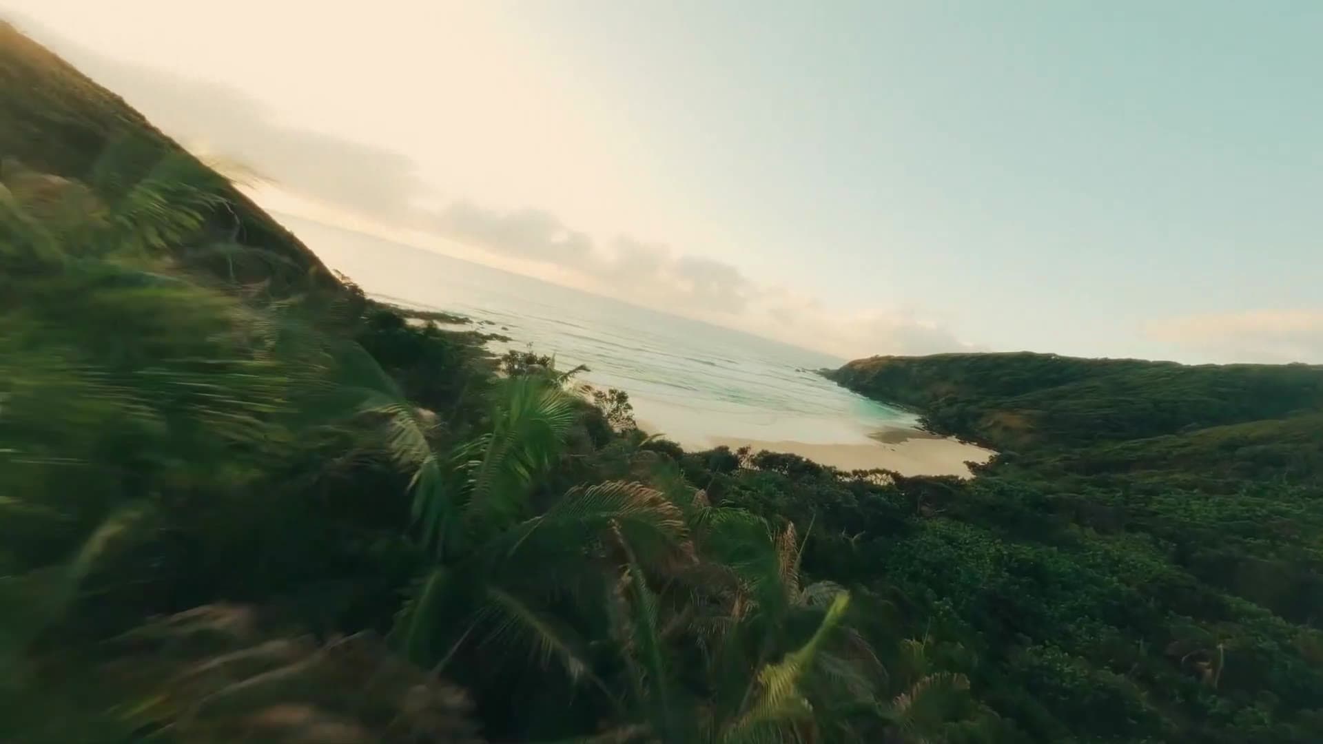 Tropical coastline introducing Catered Kosher luxury travel and hospitality