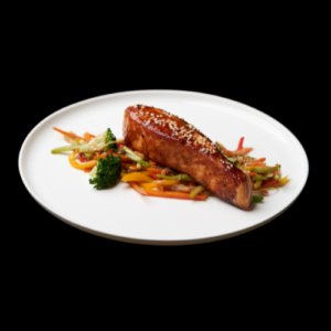 Grilled And Baked Teriyaki Platter